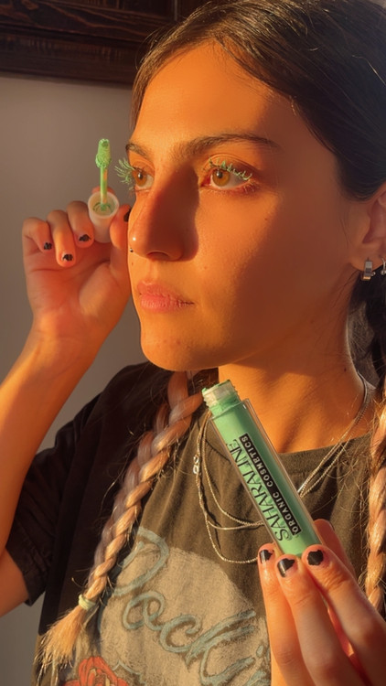 ریمل رنگی _ ماچا | ساهارالاین